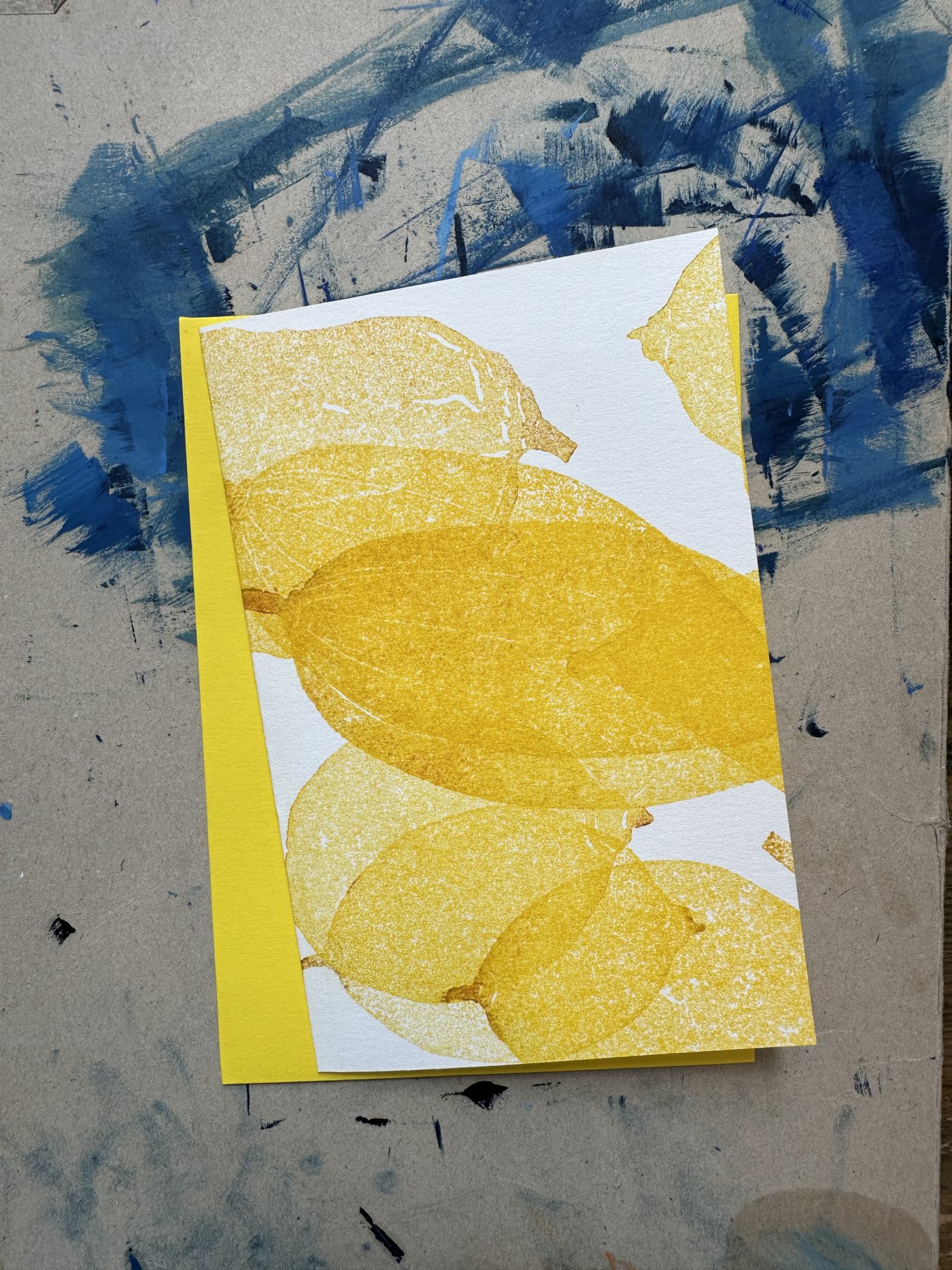 Zitrone überlagert