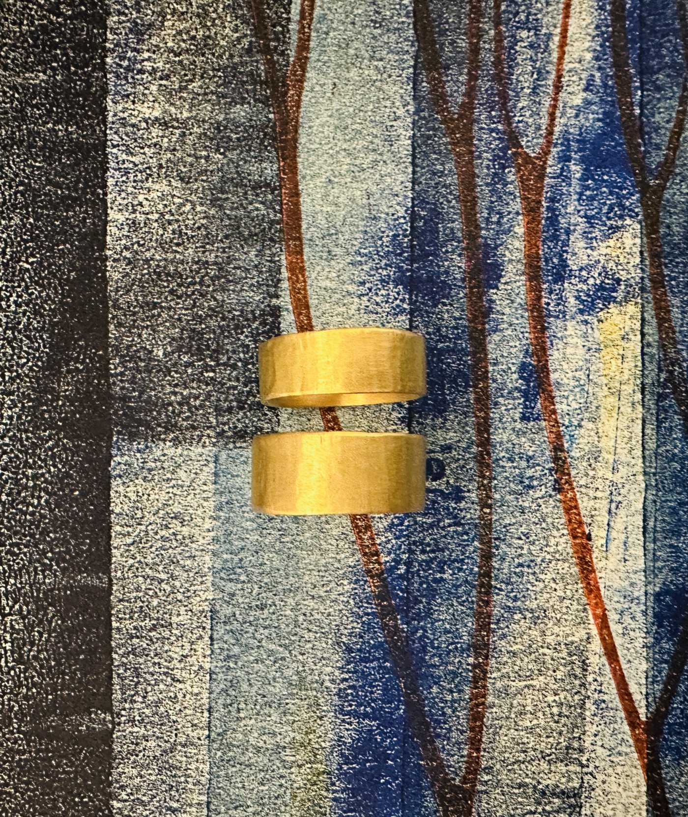 750er Goldringe